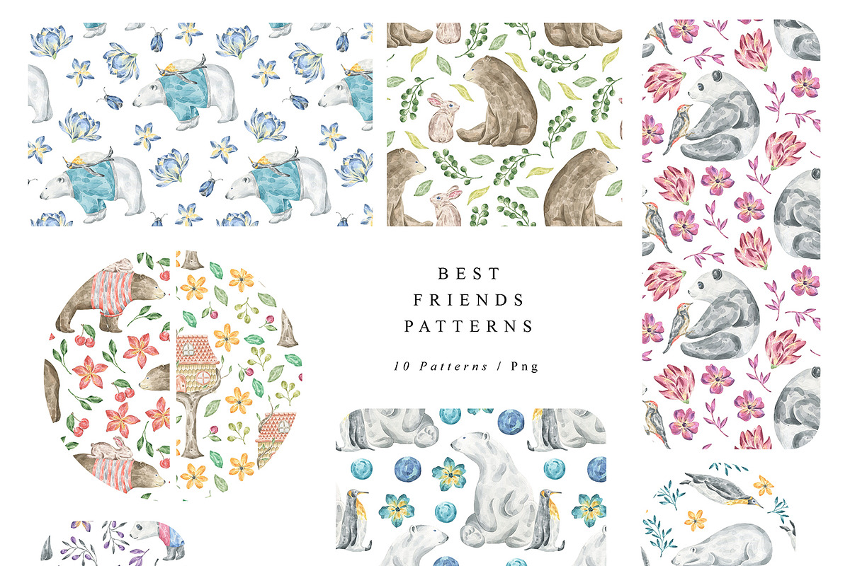1805 Patterns Bundle, a Pattern Graphic by Julia Dreams (Photo 14 of 25)