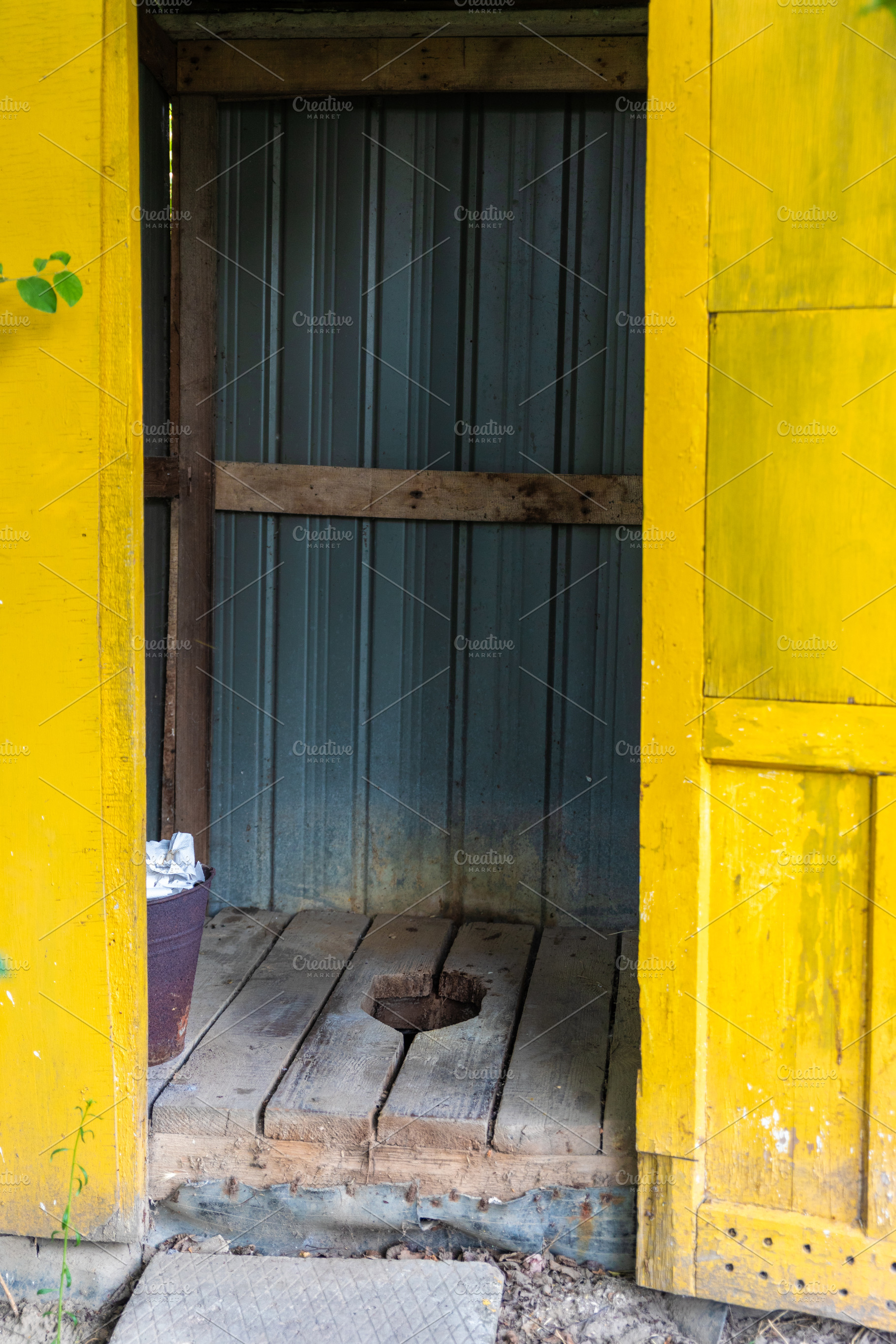 Rustic Outdoor Outhouse, an Architecture Photo by Ales Munt