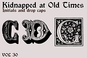 Kidnapped at Old Times 30, a Blackletter Font by Intellecta Design (Thumbnail 1 of 5)