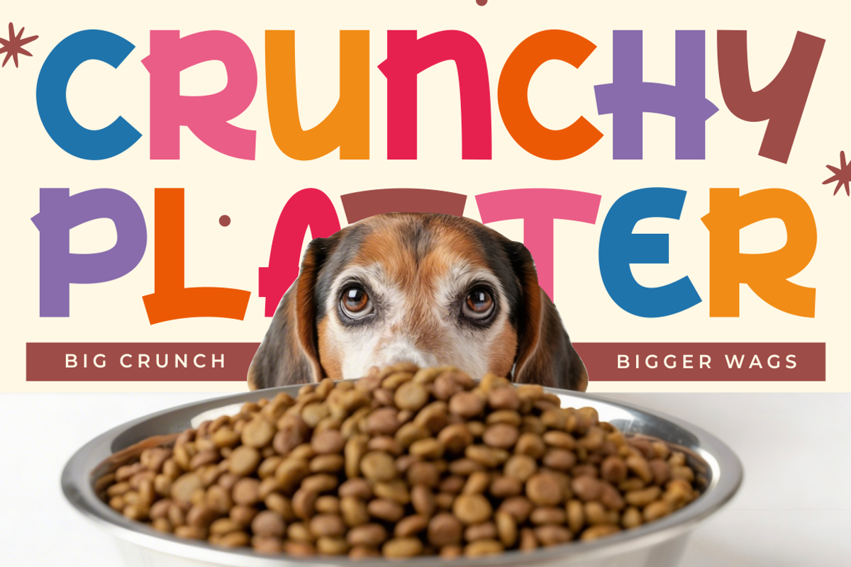 Whisker Bites Animal Food Font, a Font by PutraCetol Studio (Photo 3 of 5)