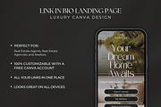 Real Estate Link in Bio for Canva, an App Template by Meraki Templates (Thumbnail 2 of 8)