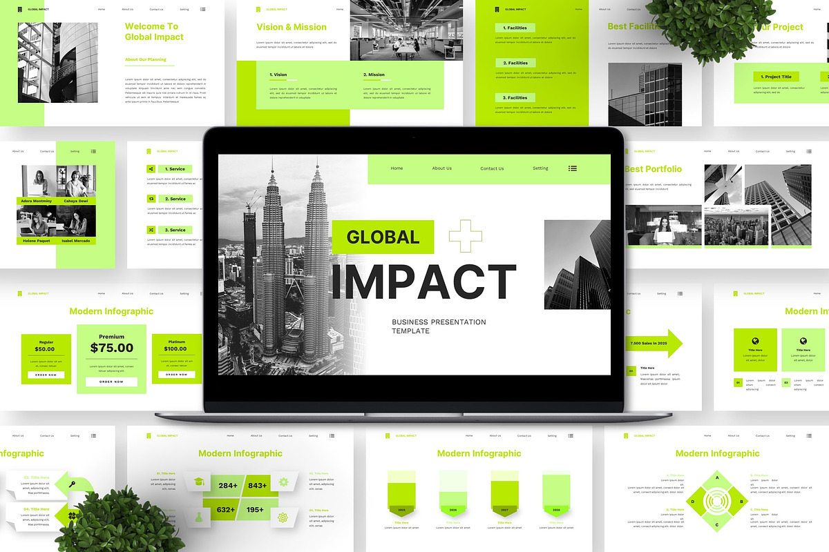 Global Impact - Business Keynote preview 3