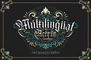 The Quality Brave Typeface, a Blackletter Font by alit design (Thumbnail 13 of 17)
