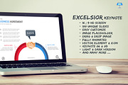 Excelsior Keynote Template, a Presentation Template by DesignCorner (Thumbnail 1 of 5)