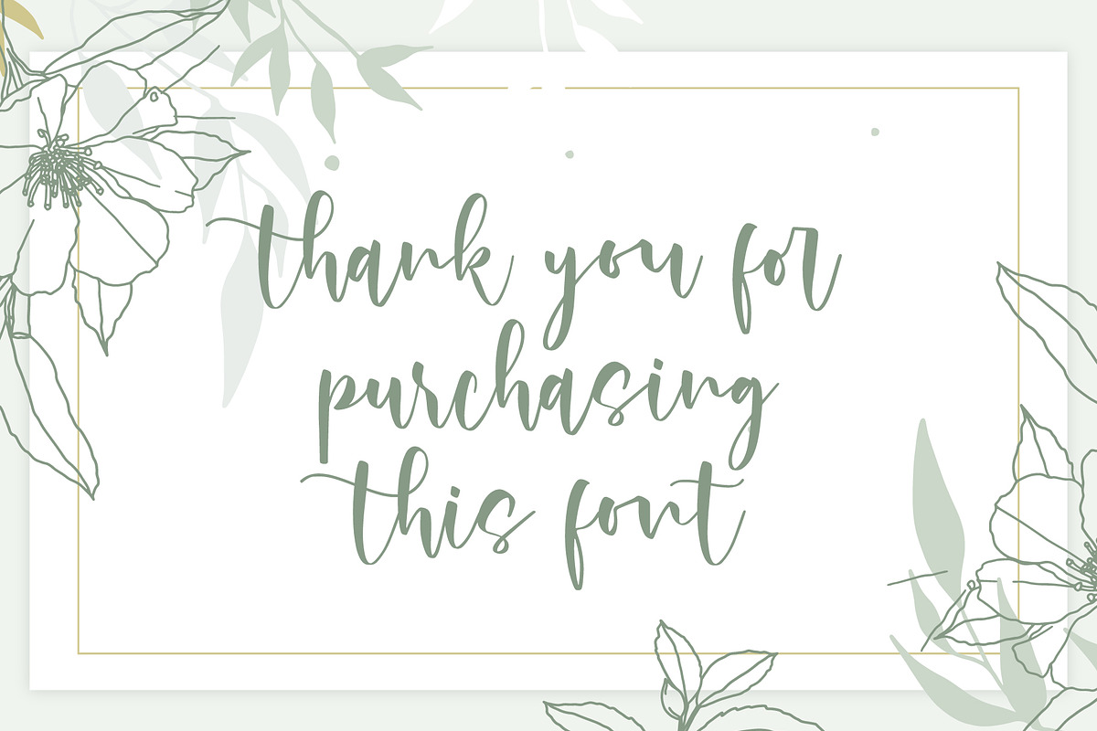 Rossi Mithori - Beautiful, a Script Font by Monoco Type Foundry (Photo 4 of 11)