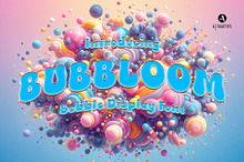 Bubbloom - Cute Bubble Font