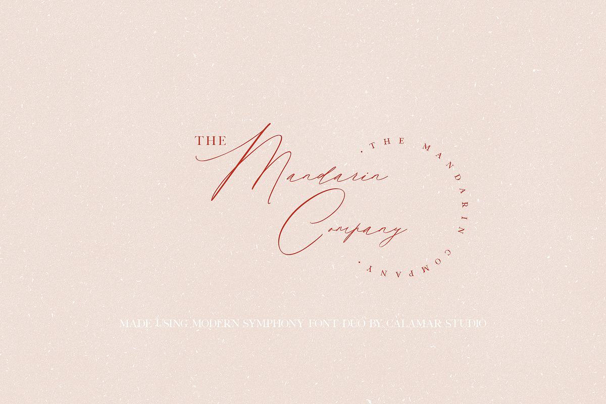Modern Symphony Font Duo, a Serif Font by Calamar Studio (Photo 9 of 21)