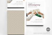 Friendsgiving Invite Canva Temp - 19, a Marketing Template by BloomToLife By Dona (Thumbnail 2 of 5)