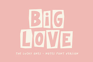 The Lucky Ones Paper Cut Fonts