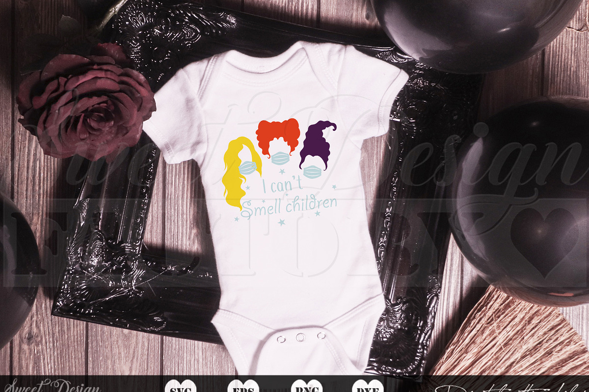 I can't smell children SVG. Mask svg, an Education Illustration by Sweet sweet design (Photo 2 of 4)