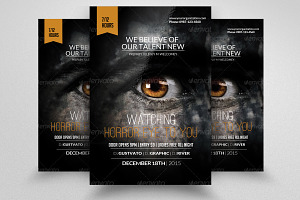 Horro Movie Poster & Flyer Template