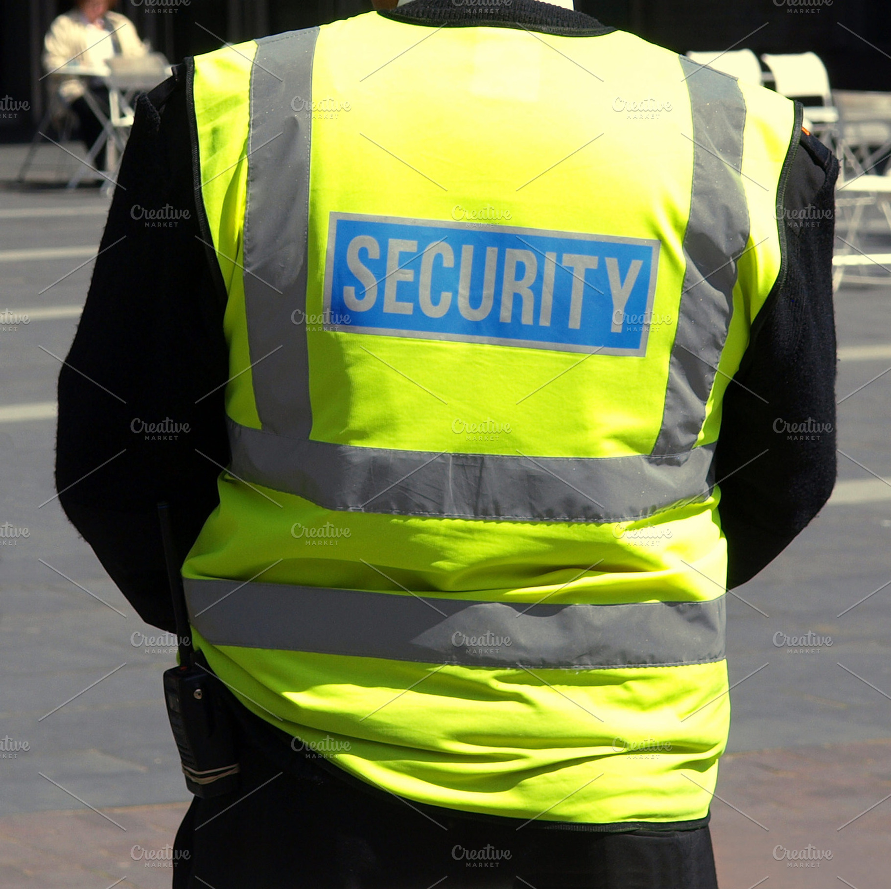 Security stock photo containing people and man