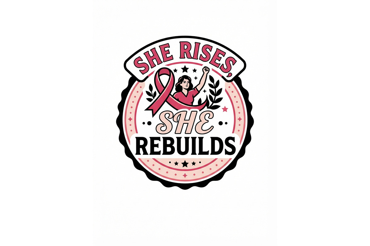 Breast cancer awareness T-shirt, an Object Graphic by hafijul (Photo 3 of 3)