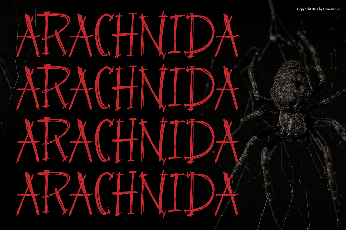 Howdy Sacramen | Horror Handwritten, a Font by Denustudios (Photo 4 of 15)