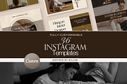 36 Interior Design Instagram Posts, a Social Media Template by The Lone Crowd (Thumbnail 1 of 9)