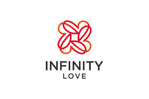 Infinity Love Logo, a Branding & Logo Template by Buqancreative