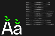 Azorath — Neo Brutalist Sans Font, a Sans Serif Font by Sryga (Thumbnail 14 of 15)