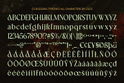 CS Blessing – Art Nouveau Font, a Serif Font by Craft Supply Co. (Thumbnail 8 of 8)
