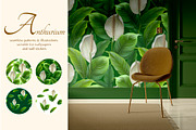 Anthurium flowers, a Pattern Graphic by Sundra (Thumbnail 5 of 15)