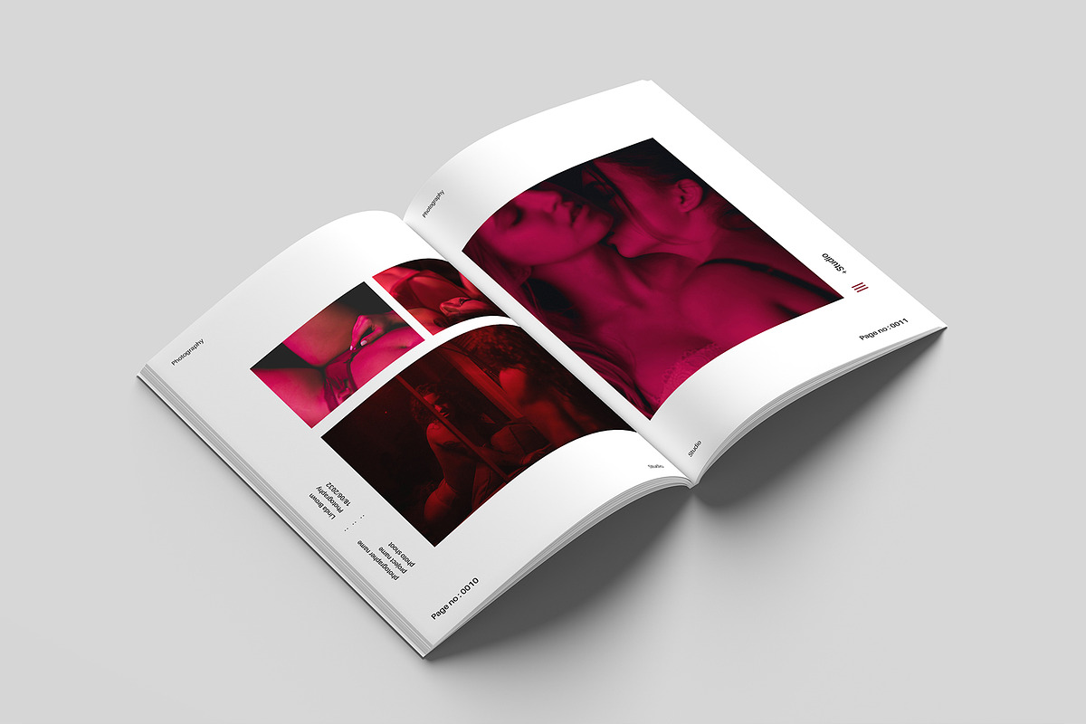 Photography Portfolio Template, a Brochure Template by GoldenGrid Studio (Photo 6 of 12)