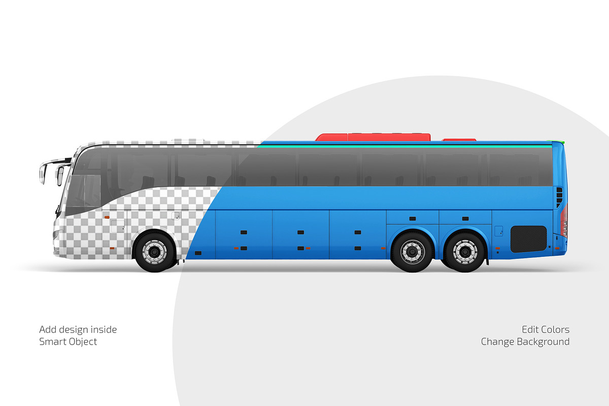 Bus Mockup Set, a Product Mockup by Country4k (Photo 2 of 4)