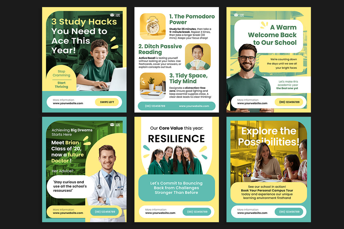 The School/Academic - Instagram Post preview 2