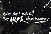 Lazarus, a Script Font by Burntilldead (Thumbnail 5 of 6)