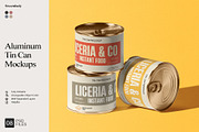 Aluminum Tin Can Mockups, a Product Mockup by Sweetdady (Thumbnail 1 of 16)