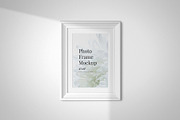 Photo Frame on Wall Mockup, a Product Mockup by Aurora Graphics (Thumbnail 2 of 7)