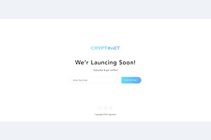 Cryptonet - Cryptocurrency HTML