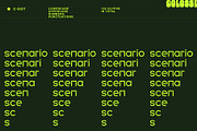 c-dot display typeface, a Sans Serif Font by Colosse Foundry (Thumbnail 7 of 8)