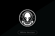 Astronaut Alien Logo Template, a Branding & Logo Template by Heavtryq Design (Thumbnail 3 of 4)