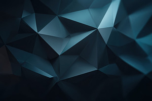 Dark blue abstract geometric background, an Abstract Photo by AlyaAnd
