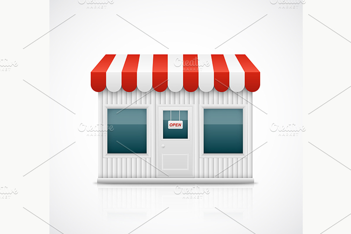Business Stall, a Work Illustration by Elymas