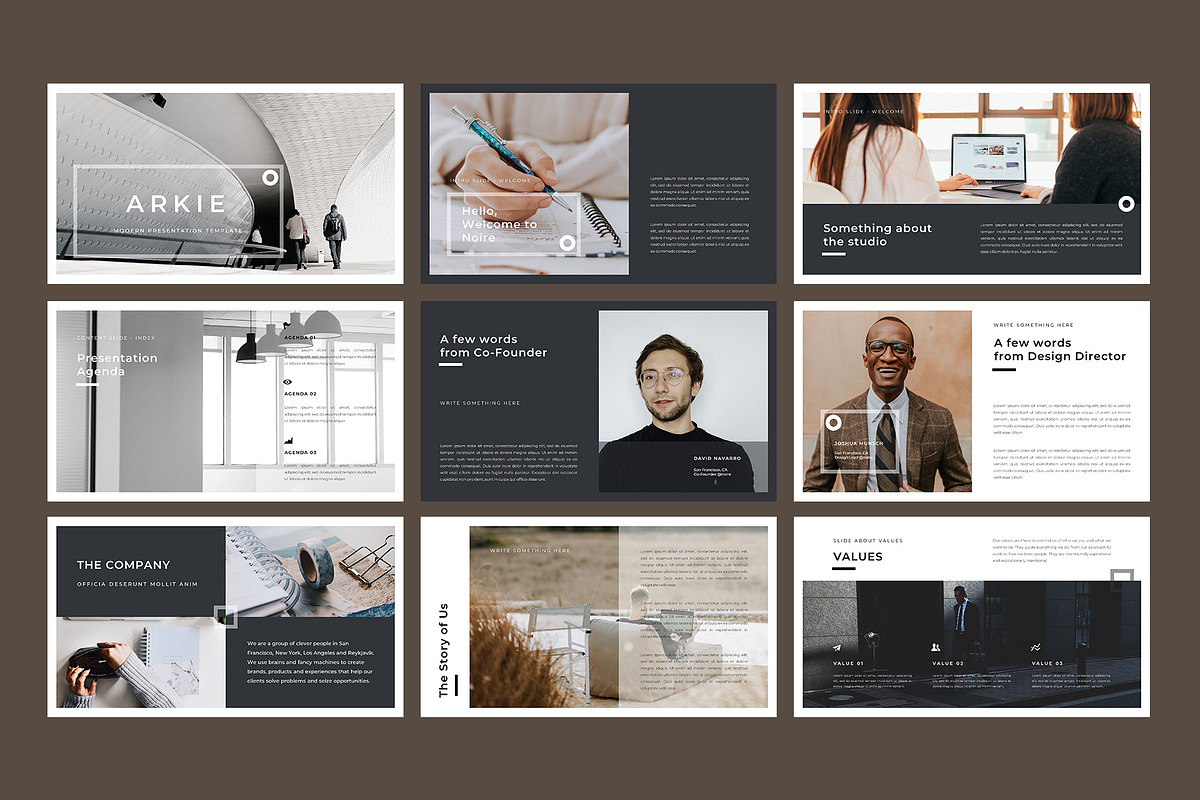 Arkie - PowerPoint Template, a Presentation Template by Bervisual (Photo 2 of 9)