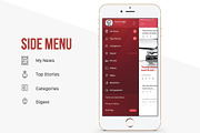 BREAKING NEWS UI, a Templates & Theme by UX Monster (Thumbnail 5 of 9)