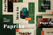 Paprika - Social Media Branding, a Social Media Template by Dirtytemp Studio (Thumbnail 1 of 6)