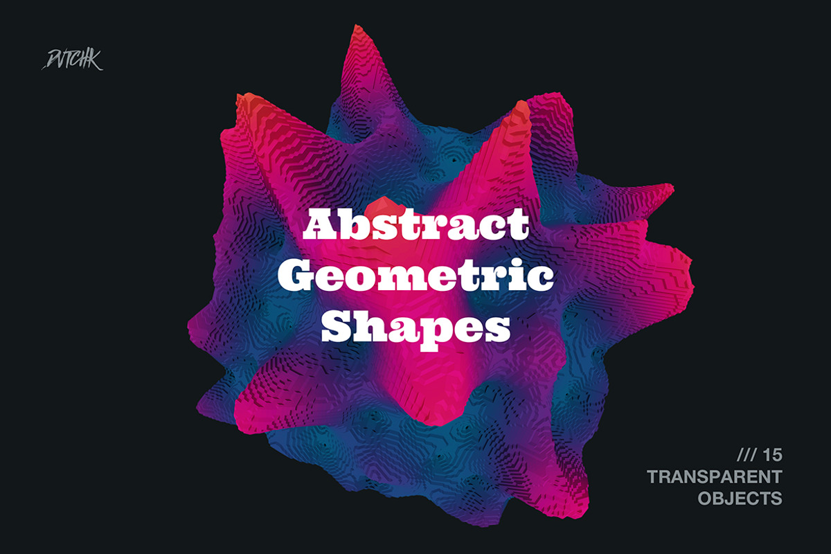 Abstract Geometric Shapes, a Background Graphic by dvtchk (Photo 9 of 9)