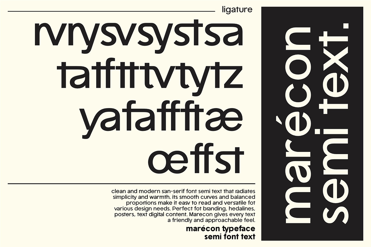 Marecon, a Sans Serif Font by ismanayuda (Photo 8 of 8)