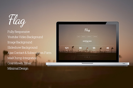 Flag - Coming Soon Template