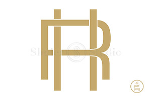 HR Monogram RH Monogram