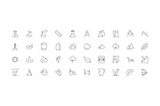 160 Science Hand Drawn Doodle Icons, an Outline Icon by Creative Stall (Thumbnail 4 of 4)