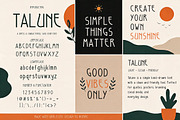 Talune - Monoline Sans Serif Font, a Sans Serif Font by Pitchlook.Studio (Thumbnail 2 of 4)