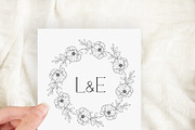 Floral Wreath SVG Bundle, an Object Graphic by CaraulanStore (Thumbnail 6 of 8)