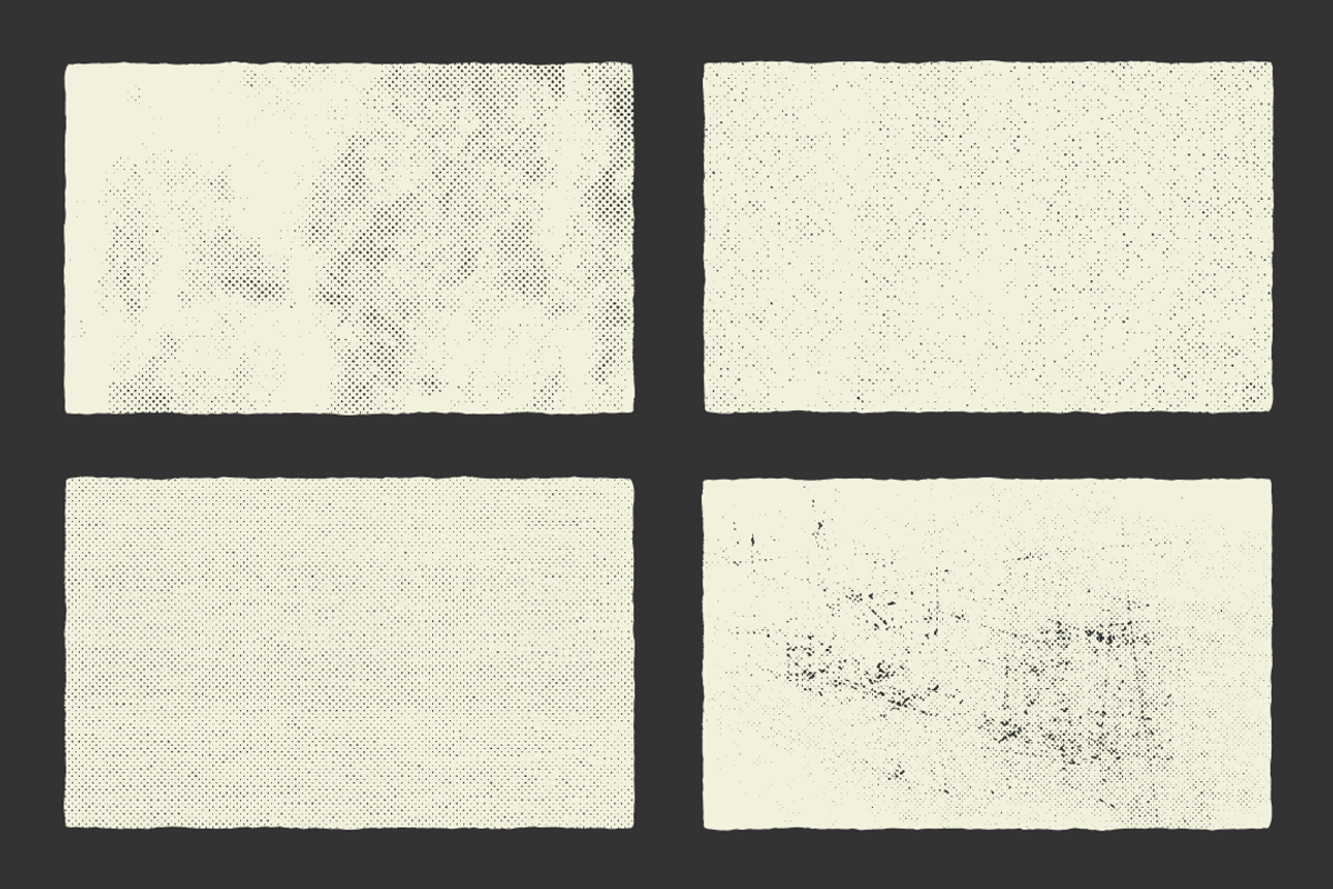 Halftone Textures - 10 Pack preview 3