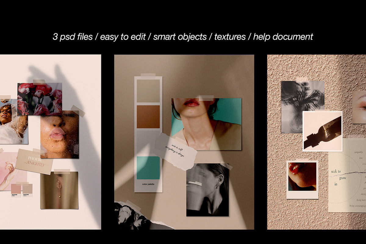 Realistic Mood Wall Mockups V, a Product Mockup by Duet Atelier (Photo 4 of 7)