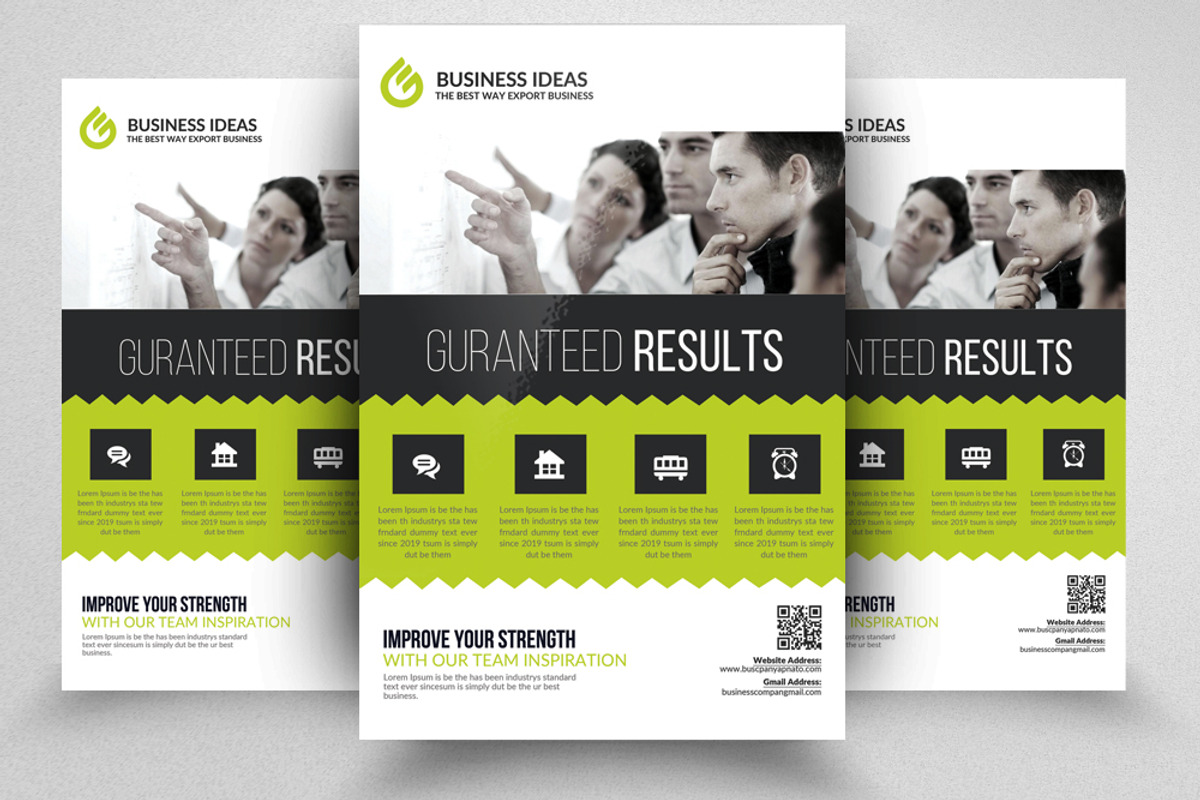 100 Business Flyers Mega Bundle, a Flyer Template by Design Up (Photo 24 of 100)