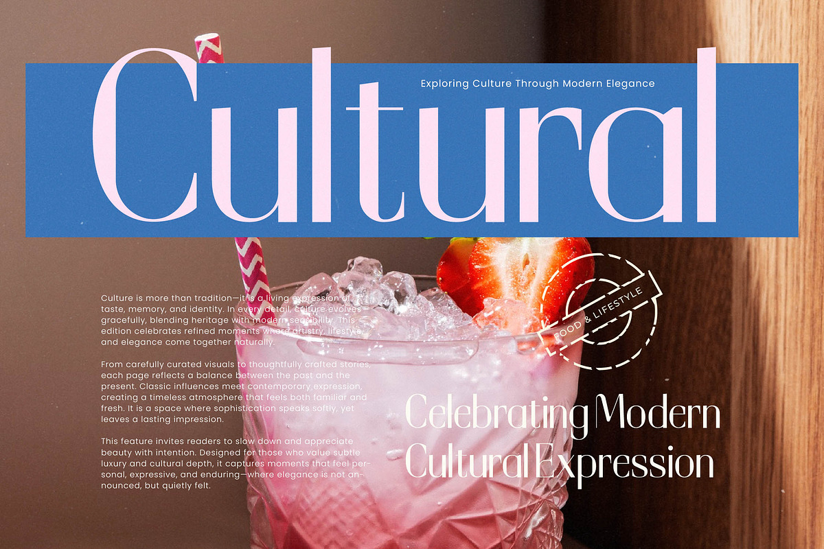 Cultural Festival Modern Serif, a Sans Serif Font by timelesstype.co (Photo 3 of 20)