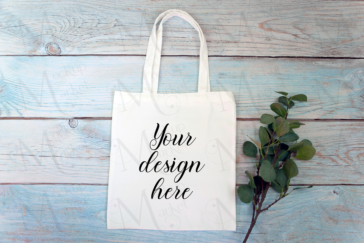 22 Cotton Tote bag Mockup Bundle., a Print Template by MockupMarket (Photo 8 of 23)