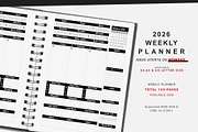 2026 Monday Start Ultimate Planner, a Stationery Template by MNT-Creator (Thumbnail 2 of 10)